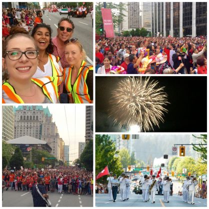 Canada Day Collage